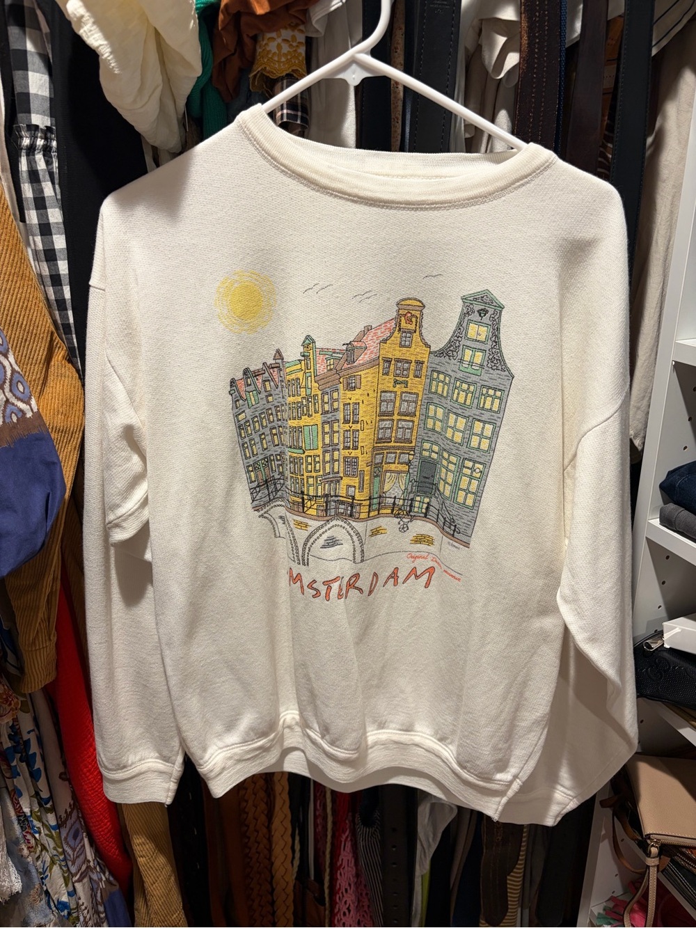 Vintage Amsterdam Graphic Sweatshirt